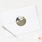 Orchidee Blooms 2 Ronde Sticker (Envelop)