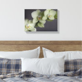 Orchidee Blossoms Elegant Chic Mod Canvas Afdruk (Insitu (Slaapkamer))