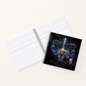 Orchidee Blueprint: een digitale dissectie Notitieboek (Binnen)