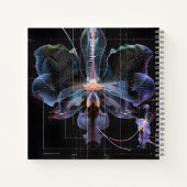 Orchidee Blueprint: een digitale dissectie Notitieboek (Achterkant)
