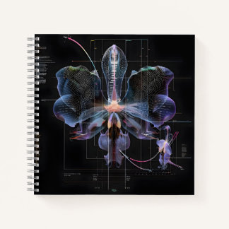 Orchidee Blueprint: een digitale dissectie Notitieboek