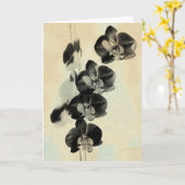 Orchidee Blush Panels III Kaart (Gele Bloem)