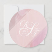 Orchidee Blush Uitnodigingen (Voorkant)