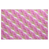 Orchidee botanisch paarse kunstpatroon stof (Fat Quarter)