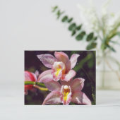 Orchidee Briefkaart (Staand voorkant)