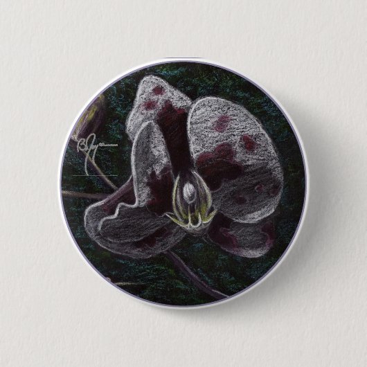 Orchidee Button (Voorkant)