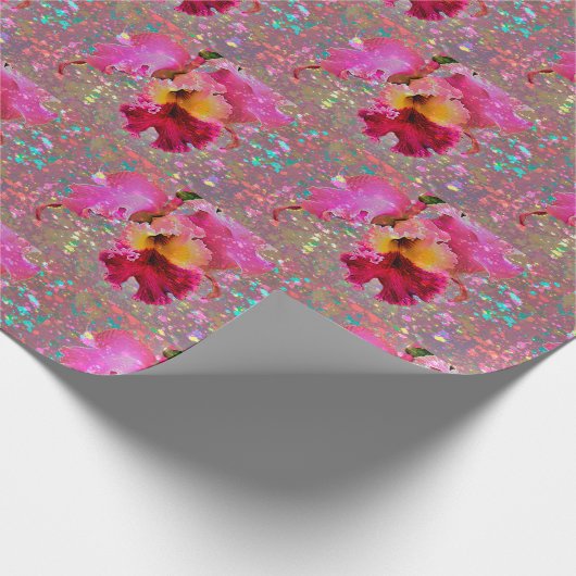  orchidee cadeaupapier (Hoek)