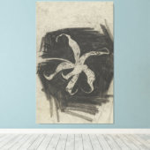 Orchidee Canvas Afdruk (Insitu (Houten vloer))