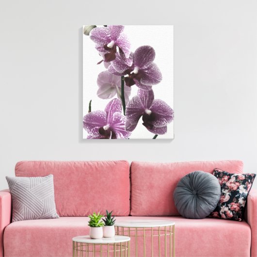 Orchidee Canvas Print (Insitu (Woonkamer))