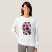 Orchidee, (Cattleya amethystoglossa), oostelijk T-shirt (Voorkant volledig)