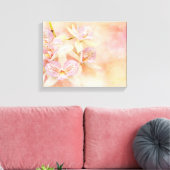 Orchidee - Caulocattleya - De glinstering in mijn  Canvas Afdruk (Insitu (Woonkamer))