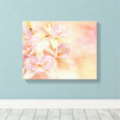 Orchidee - Caulocattleya - De glinstering in mijn  Canvas Afdruk (Insitu (Houten vloer))
