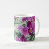 Orchidee Coffee Mok (Voorkant rechts)
