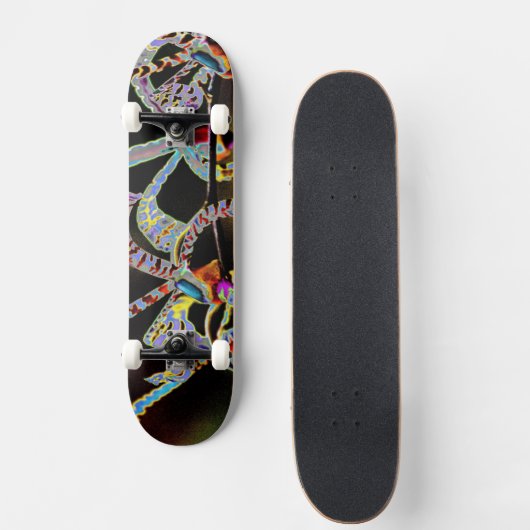 Orchidee collectie skateboard (Voorkant)