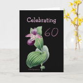 Orchidee-Cypripediummacranthos door Pierre Redoute Kaart (Gele Bloem)