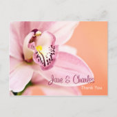 Orchidee · Dank u Briefkaart (Voorkant)