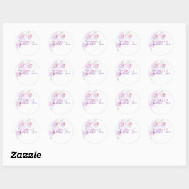 Orchidee Dank U Stickers