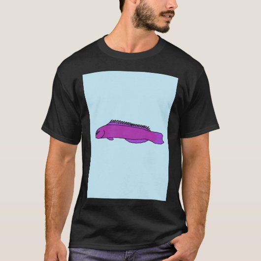 Orchidee Dottyback Fish T-shirt (Voorkant)