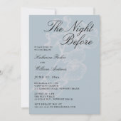 Orchidee Dusty Blue Night voor het repetitiediner Kaart (Voorkant)