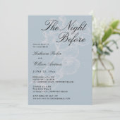 Orchidee Dusty Blue Night voor het repetitiediner Kaart (Staand voorkant)