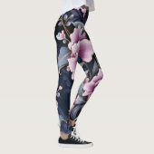 Orchidee Elegantie: bloemblaadjes in harmonie patr Leggings (Rechts)