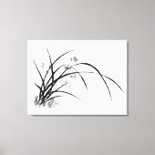 Orchidee Elegantie Canvas Afdruk (Voorkant)