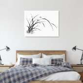 Orchidee Elegantie Canvas Afdruk (Insitu (Slaapkamer))