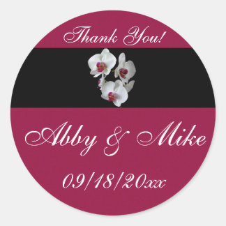 Orchidee Fantasy Ronde Sticker