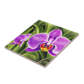 Orchidee Flower Decorative Florence Ceramic Tegels Tegeltje (Zijkant)