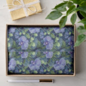 Orchidee Flower Patten Paarse Decoupage Tissuepapier (Geschenk)