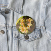 Orchidee Flower Sticker Ronde Button 7,6 Cm (In situ)