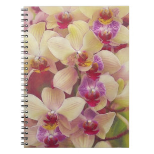 Orchidee Flowers Art Journal Notitieboek