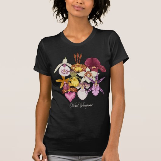  orchidee fluisteraar t-shirt (Voorkant)