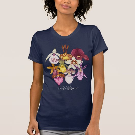 orchidee fluisteraar t-shirt (Voorkant)
