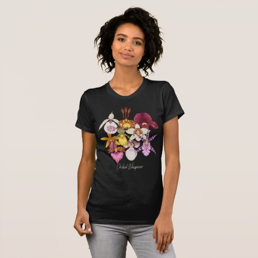  orchidee fluisteraar t-shirt (Voorkant volledig)