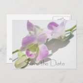 Orchidee Foto Opslaan van de datum Briefkaart (Voorkant / Achterkant)
