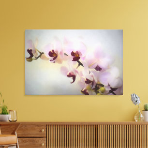 Orchidee foto schilderij verpakt canvas afdruk