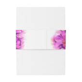 Orchidee gestileerde losse waterverf briefpapier b uitnodigingen wikkel (Achterkant Voorbeeld)