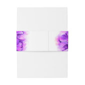 Orchidee gestileerde losse waterverf briefpapier b uitnodigingen wikkel (Achterkant Voorbeeld)