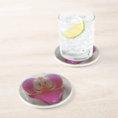 Orchidee gezicht - Onderzetter (Zijkant)