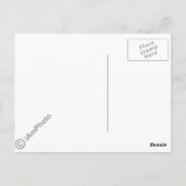 Orchidee glimlach briefkaart (Achterkant)