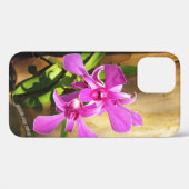 Orchidee in Crepe Myrtle Boom - iPhone 12 Hoesje (Achterkant (horizontaal))