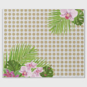 Orchidee inpakpapier (Vlak)