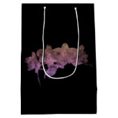 Orchidee Ipanema schaduw op een donkere achtergron Medium Cadeauzakje (Achterkant)