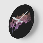 Orchidee Ipanema schaduw op een donkere achtergron Ronde Klok (Hoek)