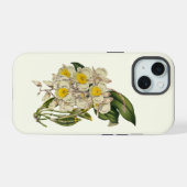 Orchidee iPhone 15 Case (Achterkant horizontaal)
