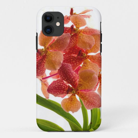 Orchidee iPhone Hoesje (Achterkant)