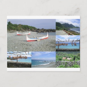 Orchidee Island, Taiwan Briefkaart