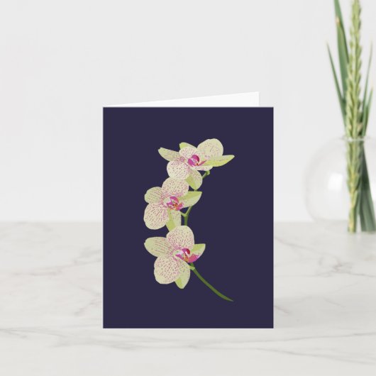 Orchidee Kaart (Voorkant)