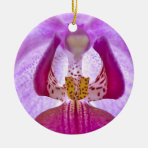 Orchidee Keramisch Ornament